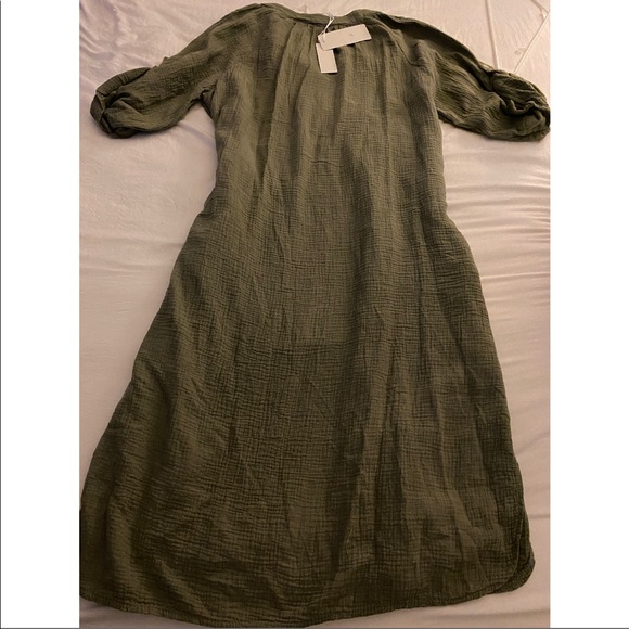 The Isla Oversized Shirt Dress - Picture 4 of 4